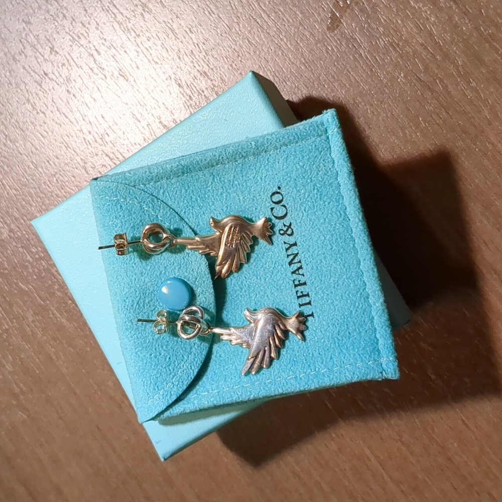 Tiffany and Co. Paloma Picasso silver earrings
